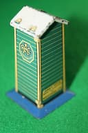 VINTAGE PRE WAR DINKY TOYS TINPLATE RAC CALL BOX No 43a...VGC.