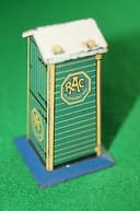 VINTAGE PRE WAR DINKY TOYS TINPLATE RAC CALL BOX No 43a...VGC.