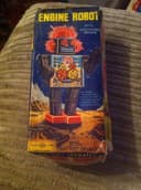 Vintage  Retro Original Sh Engine Robot With Box