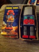 Vintage  Retro Original Sh Engine Robot With Box