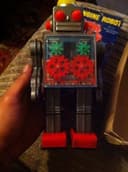 Vintage  Retro Original Sh Engine Robot With Box