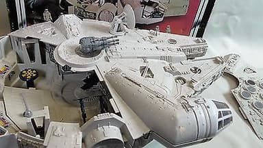Vintage Star Wars Canadian ESB Millennium Falcon - Complete - Bilangual Box