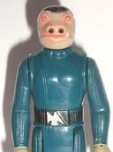 Vintage Star Wars Complete Blue Snaggletooth Figure - Original 1978 - HONG KONG