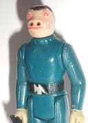 Vintage Star Wars Complete Blue Snaggletooth Figure - Original 1978 - HONG KONG
