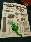 VINTAGE STAR WARS DEATH STAR SPACE STATION PLAYSET KENNER 1978 NR COMPLETE