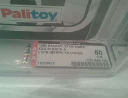Vintage star wars palitoy afa 80 luke skywalker in bespin fatigues 30 back !!