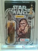 Vintage star wars palitoy chewbacca afa 85 archival rare ! 12 back.!grail piece!
