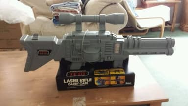 VINTAGE STAR WARS ROTJ LASER RIFLE CARRY CASE. AFA?