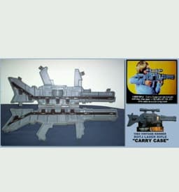 VINTAGE STAR WARS ROTJ LASER RIFLE CARRY CASE. AFA?