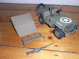 World War 2 Jeep replica - 1:16 scale - Die-cast - by Danbury Mint