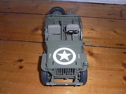 World War 2 Jeep replica - 1:16 scale - Die-cast - by Danbury Mint