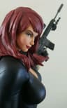Xm-Studios Premium Collectibles Black-Widow with Coin