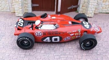 1/32 RESIN BODIED STP PAXTON TURBINE SLOT CAR *UNIQUE* Mulsanne Models.RARE.