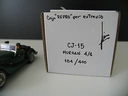 1/32 Slot Classic Morgan 4/4 civil green CJ-15 RTR, Read!!!!