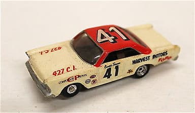 1965 Ford Galaxie Stock #41 Curtis Turner CUSTOM Slot Car A++