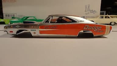 1968 Dodge Charger Dick Landy Slot car Body