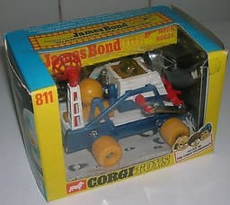 1972 Boxed CORGI TOYS Diecast James Bond Diamonds are Forever MOON BUGGY 811 VGC