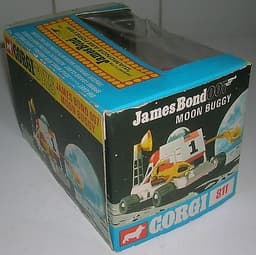 1972 Boxed CORGI TOYS Diecast James Bond Diamonds are Forever MOON BUGGY 811 VGC