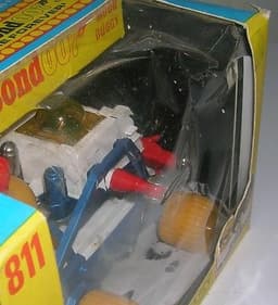 1972 Boxed CORGI TOYS Diecast James Bond Diamonds are Forever MOON BUGGY 811 VGC