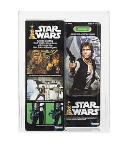 1979 Vintage Star Wars 12-inch Boxed Han Solo AFA 70 EX+ (B70 W85 F85) #19859727