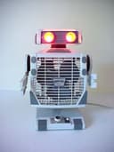 1986 Robeson Robo the Fan 2 Speed Oscillating Vintage Robot Toy in Original Box