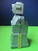 60s VINTAGE TIN DIRECTIONAL ROBOT BY YONEZAWA JAPAN SPACE TOY