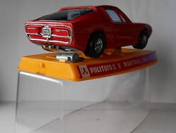 Alfa Romeo Montreal Politoys 1/25 Diecast S6 Mint Condition In Plastic Case