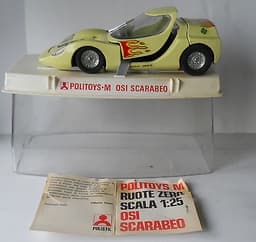 Alfa Romeo OSI Scarabeo Politoys 575 1/25 Diecast  Mint Condition & Plastic Case