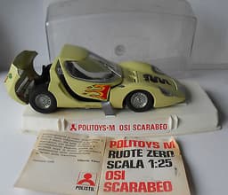 Alfa Romeo OSI Scarabeo Politoys 575 1/25 Diecast  Mint Condition & Plastic Case
