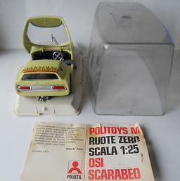 Alfa Romeo OSI Scarabeo Politoys 575 1/25 Diecast  Mint Condition & Plastic Case