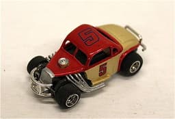 Aurora AFX Ford Coupe Hot Rod #5 Resin T-Jet Open Rivet Chassis CUSTOM Slot Car+