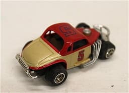 Aurora AFX Ford Coupe Hot Rod #5 Resin T-Jet Open Rivet Chassis CUSTOM Slot Car+