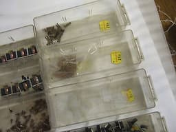 Aurora slot car. Massive lot of spares inc.17 running chassis. Please see listin