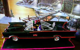 "BATMAN DAY AUCTION" George Barris 1/25 1966 Batmobile Analog Slot Car 12-18v.