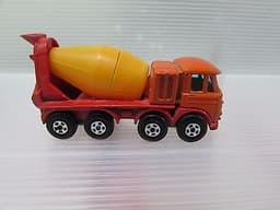 Brazilian Matchbox Inbrima ZF Manaus - Concrete Truck in rare Orange and Red