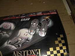 Carrera Slot Car Exclusiv Avus 1/24 scale set + Lap Counter