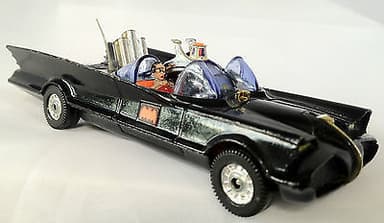 Corgi 267 Batmobile Original Diecast Boxed with Batman & Robin, Rockets, Badge