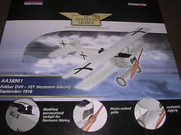 CORGI FOKKER DVII GORING WW1 GERMAN FIGHTER DIECAST 1/48 SCALE