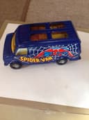 CORGI JUNIORS SPIDERMAN SPIDERVAN CHEVROLET VAN DIECAST VINTAGE SPIDER-MAN