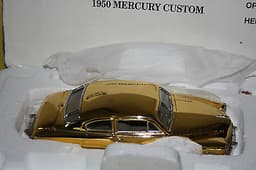 Danbury Mint 1950 Mercury Custom 1:24 scale diecast car both boxes