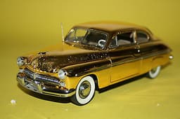 Danbury Mint 1950 Mercury Custom 1:24 scale diecast car both boxes