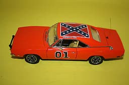 Danbury Mint 1969 Dodge Charger General Lee 1:24 scale diecast car both boxes