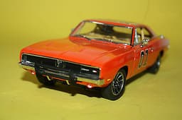 Danbury Mint 1969 Dodge Charger General Lee 1:24 scale diecast car both boxes