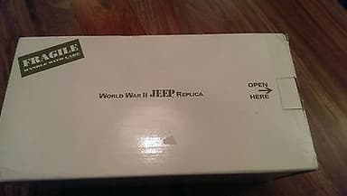 Danbury Mint Willys Jeep Replica 1:16 Diecast with Certificate of Authenticity