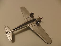Dinky aeroplane #60n Fairey Battle Bomber, pre war aircraft near mint 1st type.