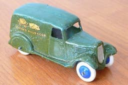 Dinky Pre war 28k Delivery van Marsh\'s Sausages - one out of six for sale !