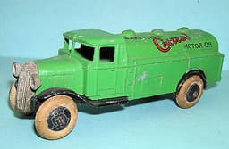 Dinky Toy pre war #25d Vintage "Wakefields CASTROL Motor Oil"" Tanker Truck N.B