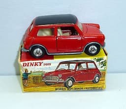 Dinky Toys 183 Morris Mini-Minor Automatic NMIB With Leaflet Diecast Car Vintage