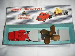 DINKY TOYS 986 MIGHTY ANTAR LOW LOADER WITH PROPELLER 1:43 DIECAST LORRY