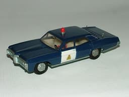 DINKY TOYS DIECAST RCMP POLICE CAR PONTIAC PARISIENNE No.252 1:43
